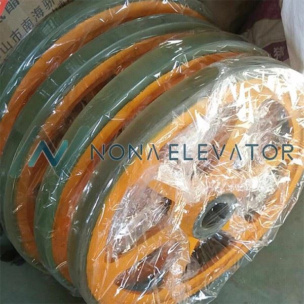 OTIS Escalator Drive Wheel 458x30x50 Rubber PU Friction Wheel for Handrail Drive System